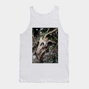 Tree Bark Mirage. Horse head. Tank Top